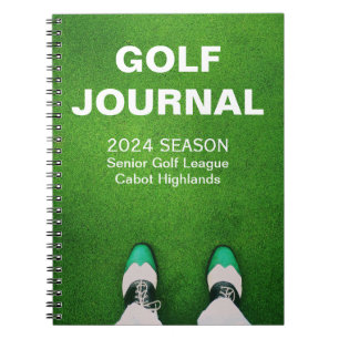Golfer's Customised Personal Golf Journal