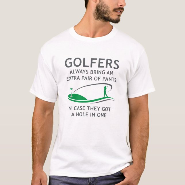 Golfers Extra Pants T-Shirt (Front)