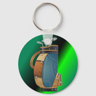 Golfers Gift Collection Key Ring