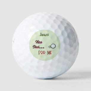 Golfer's Gift -Name/ Initial Golf Balls