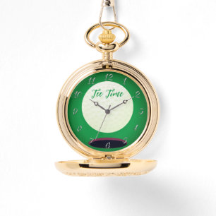 Golfer's Gift Pocket Watch