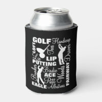Golfers Golf Terminology Text Graphic