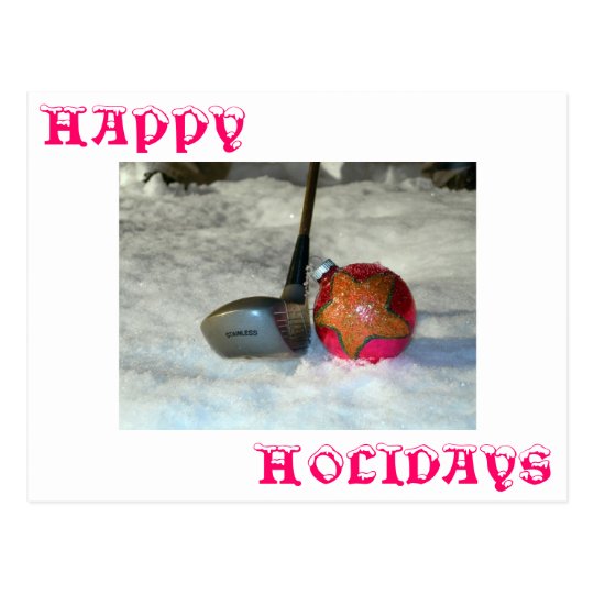 Golfers Greetings Postcard