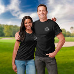 Golfers Hole in One Classic Golf Personalised T-Shirt<br><div class="desc">Personalise the golfer's name,  location,  hole number and date to create a great keepsake to celebrate that fantastic golf hole-in-one. Designed by Thisisnotme©</div>