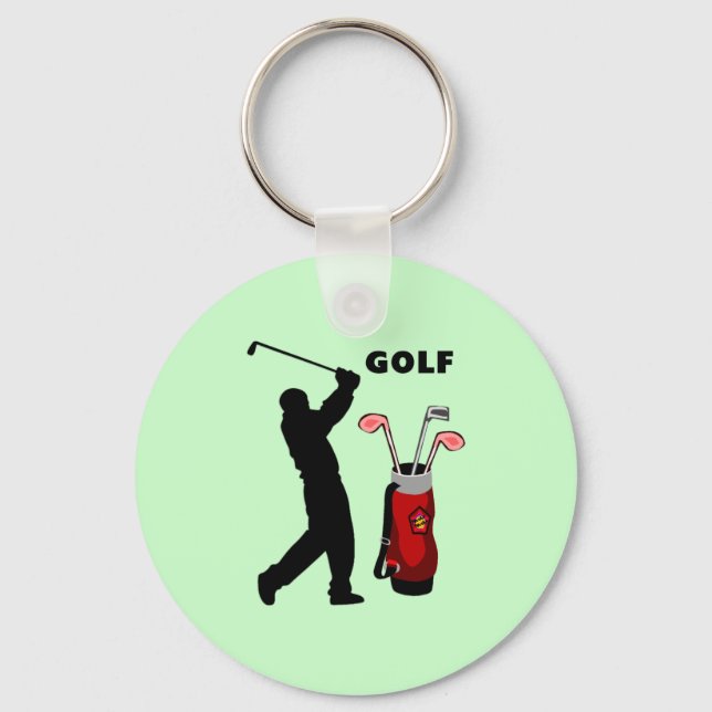 Golfers Key Ring (Front)