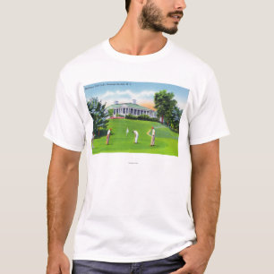 Golfers on McGregor Golf Links Scene T-Shirt