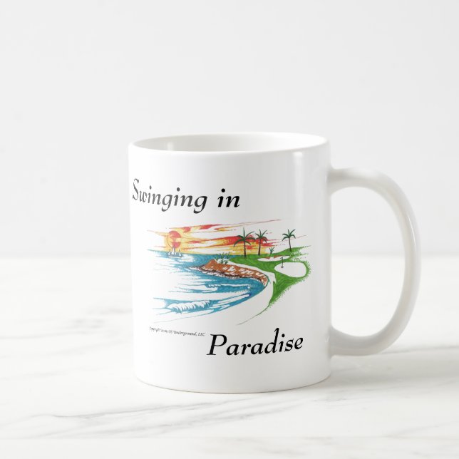 Golfer's Paradise Coffee Mug (Right)