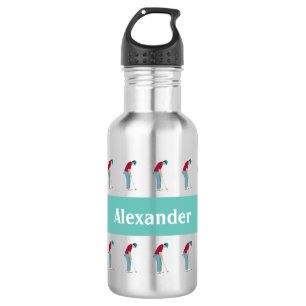 Golfers Putting Balls 532 Ml Water Bottle