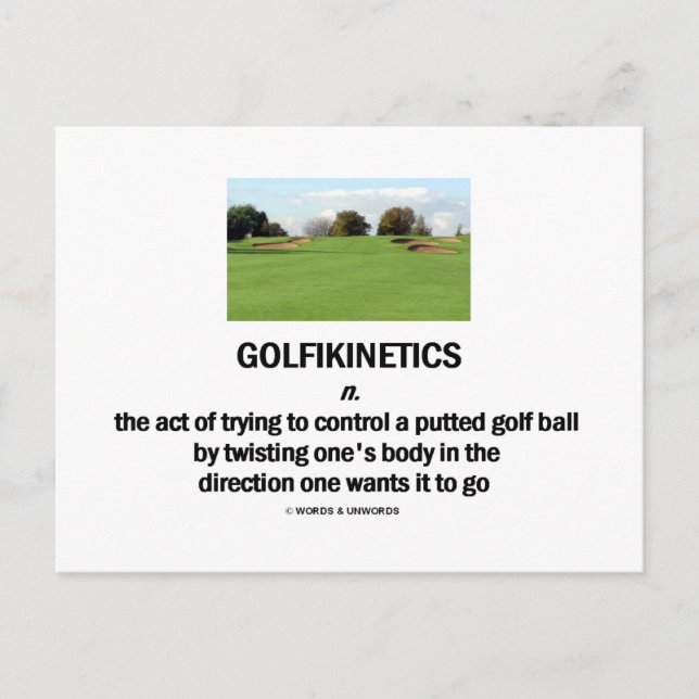 Golfikinetics Postcard (Front)