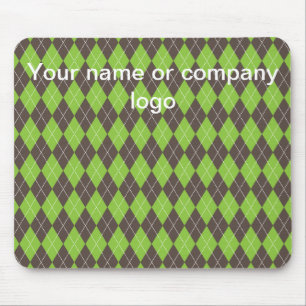 Golfing Argyll green mouse pad. Mat