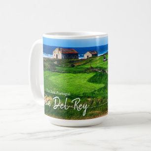 Golfing at Praia Del Rey Portugal Coffee Mug