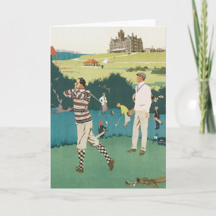 Golfing at the Club Card