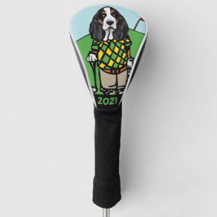 GOLFING BASSET 2021 GOLF HEAD COVER