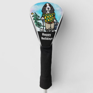 GOLFING BASSET GOLF HEAD COVER