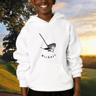 Golfing Club & Ball Elegant Sports Theme Name Cool