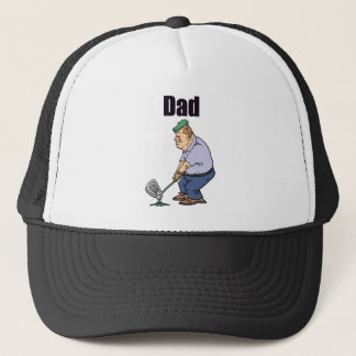 Golfing Dad Trucker Hat