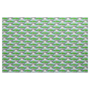 Golfing Design Fabric