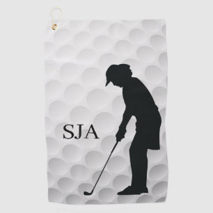 Golfing Design Golf Towel
