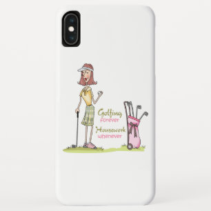 Golfing Forever iPhone XS Max Case