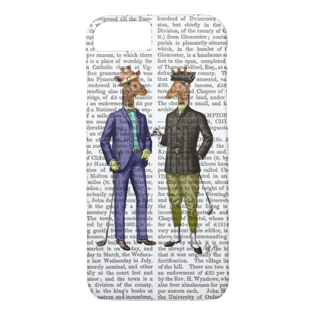Golfing Giraffes 2 Case-Mate iPhone Case (Back)