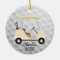 Golfing Golf Cart Ornament