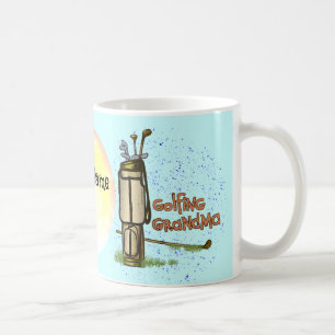 Golfing Grandma Coffee Mug