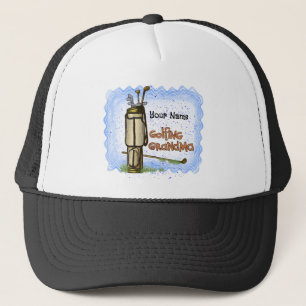 Golfing Grandma Trucker Hat