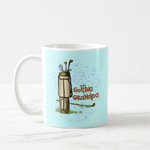 Golfing Grandpa Coffee Mug