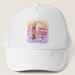 Golfing Granny golf hat