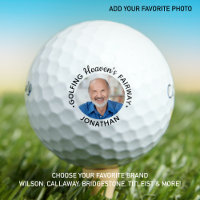 Golfing Heaven's Fairway Keepsake Photo Memorial