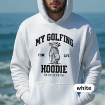 Golfing hoodie for men, gift for golf lover,fore