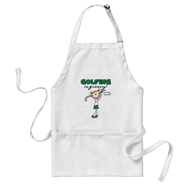 Golfing is Groovy Standard Apron (Front)