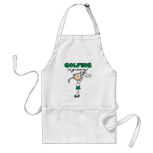 Golfing is Groovy Tshirts and Gifts Standard Apron