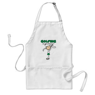 Golfing is Groovy Tshirts and Gifts Standard Apron