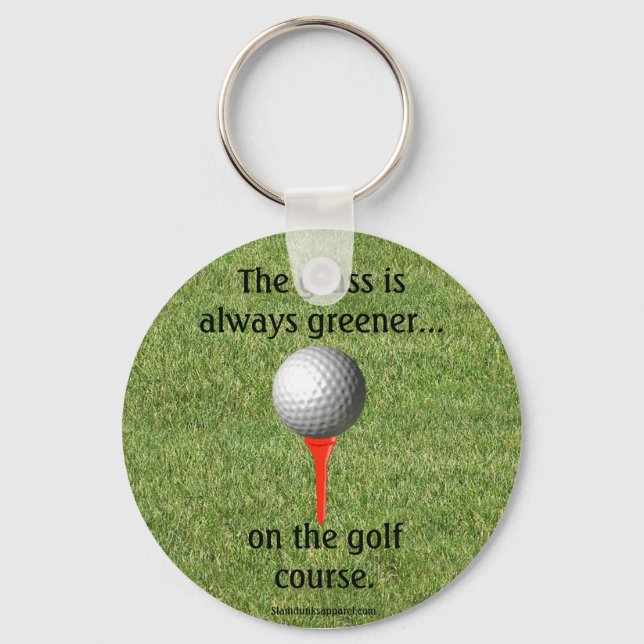 Golfing keychain (Front)