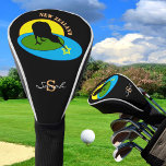 Golfing Kiwi Bird & New Zealand Sports Golf Head Cover<br><div class="desc">GOLF Head Cover: Kiwi Bird Silhouette & making of Aotearoa (New Zealand) islands - golfing Kiwis,  travel,  holiday / sports fans</div>