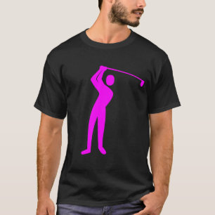 Golfing - Magenta T-Shirt