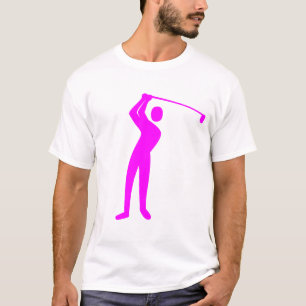 Golfing - Magenta T-Shirt