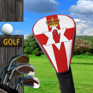 Golfing North Ireland, Covers, Irish Ulster Flag Golf Head Cover