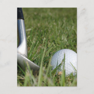 Golfing Photo Postcard