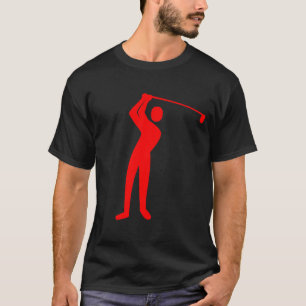 Golfing - Red T-Shirt