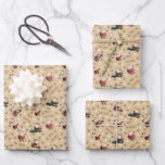 Golfing Santa on Sand Wrapping Paper Sheet<br><div class="desc">Wrap your gifts in holiday cheer with this golfing Christmas wrapping paper. It adds a fun and charming touch to every present under the tree. Perfect for making your gifts extra special this holiday season.</div>