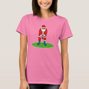 Golfing Santa T-Shirt