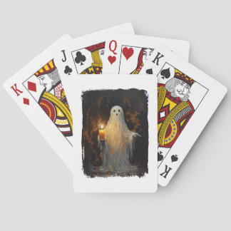 Golfing Skeleton Halloween Men Golf Halloween Golf Playing Cards