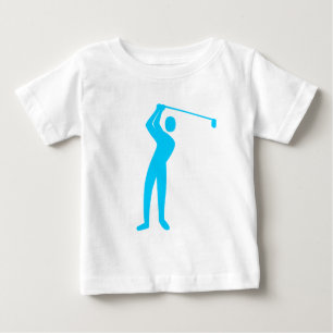 Golfing - Sky Blue Baby T-Shirt