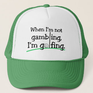 Golfing Trucker Hat