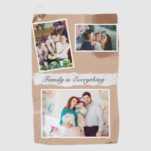 Golfing with the Best Family Towel