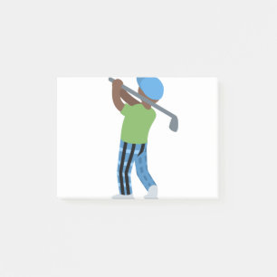 golfmale post-it notes