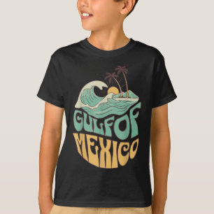 Golfo De Mexico 1550 Retro Vintage Vacation T-Shirt