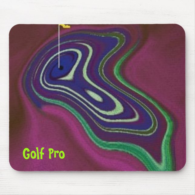 golfpro, Golf Pro Mouse Mat (Front)